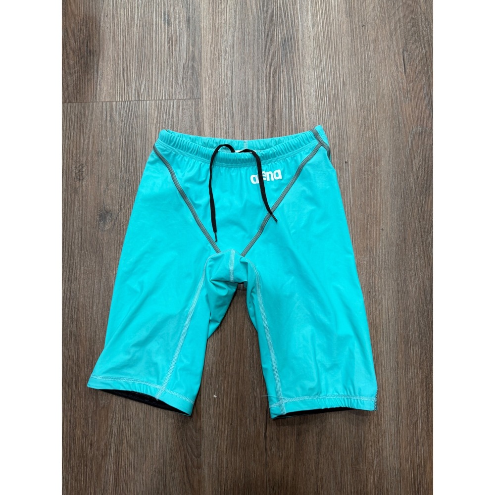Arena Mens Turquoise Blue Technical Swim Jammers World Aquatics  26